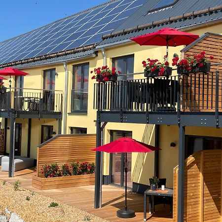 Chalet-Ferienwohnung Aehrenglueck, 70 Qm, Wellness/Fitness/Sauna - Bergroedelhof Feilitzsch Dış mekan fotoğraf